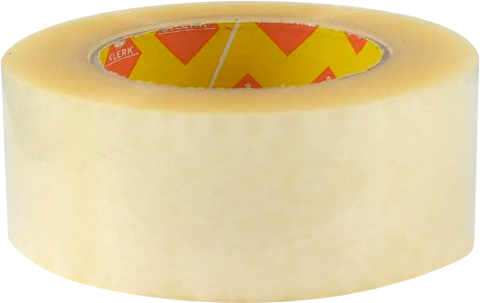 Клейка стрічка KLERK 40 мкм 48 мм х 300 м Прозора(2240206641111)